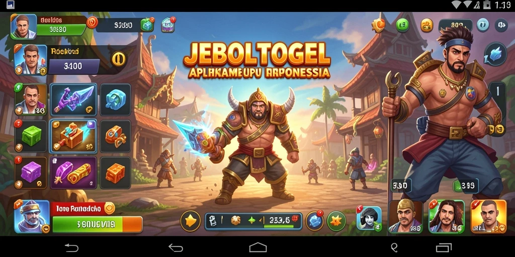 Tampilan utama aplikasi JEBOLTOGEL dengan fitur-fitur Utility yang lengkap.