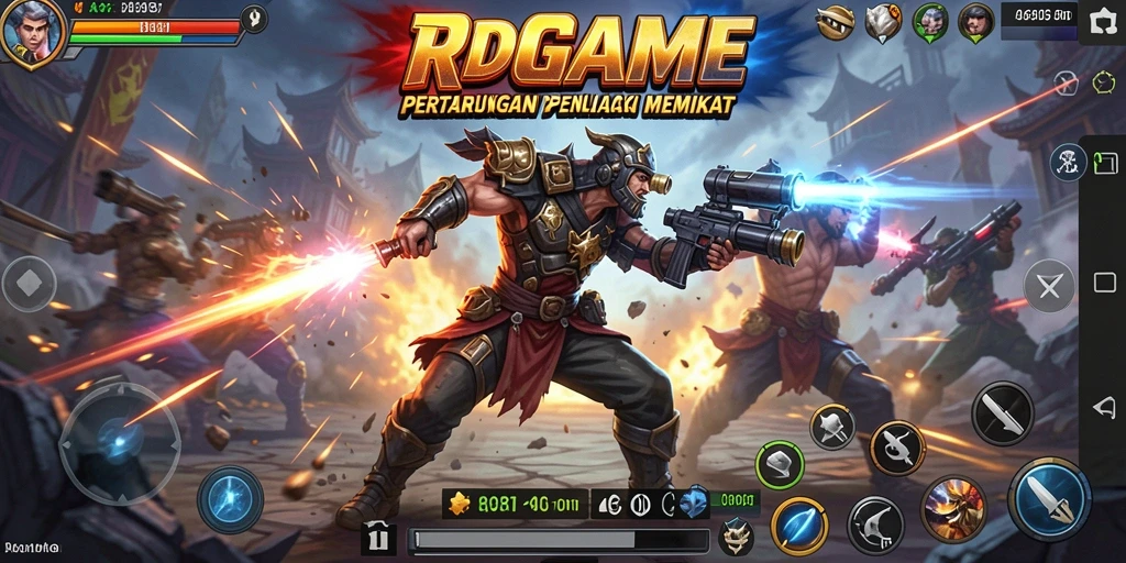 Tampilan menarik dari gameplay RPGAME dengan aksi pertarungan yang mendebarkan.